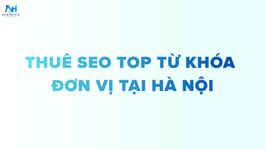 dịch vụ seo hà nội