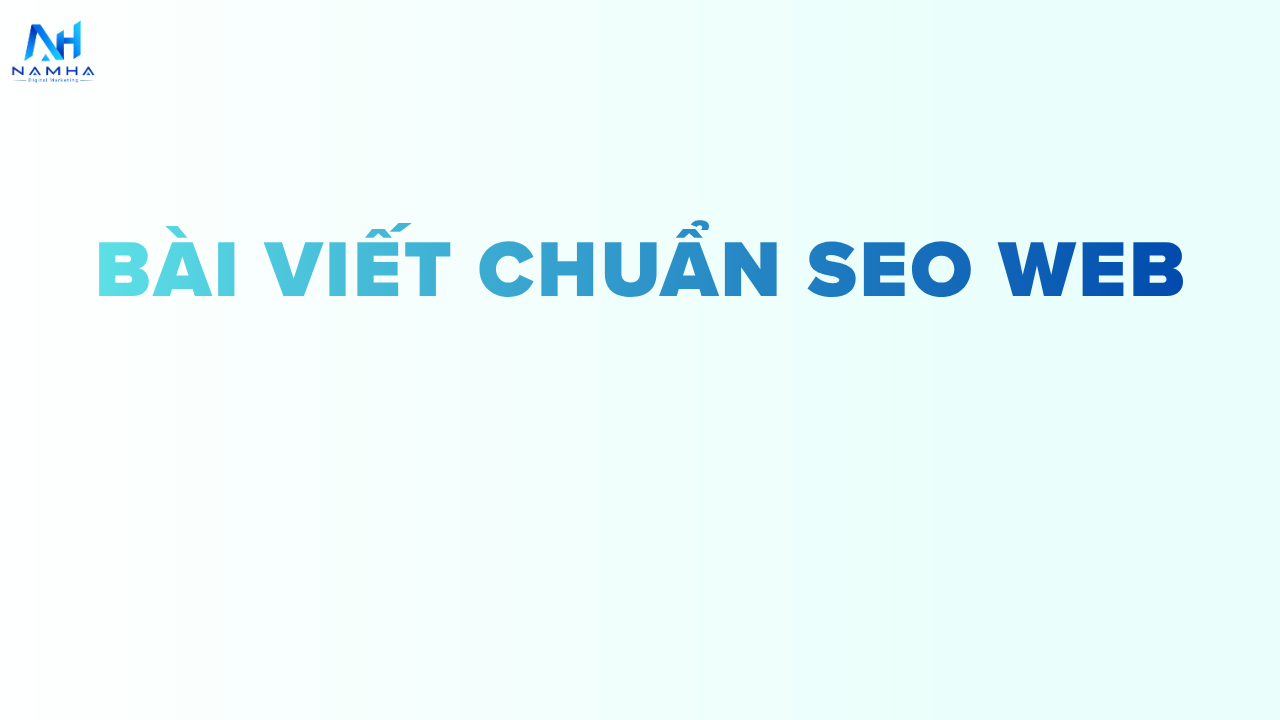 bài viết chuẩn seo web
